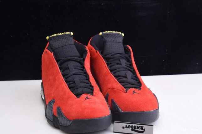 Bmlin Shoes Retro Jordan 14 654459-670 Air Challenge Red 0802